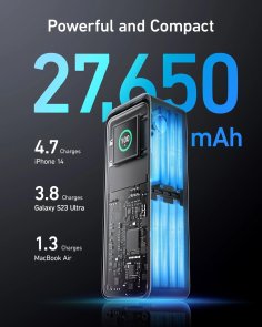 Батарея універсальна Anker Prime 27650mAh 250W Black (A1340011)