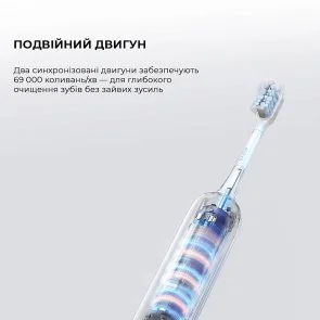 Фото: Електрична зубна щітка Mova Fresh Pro Silver + Travel case (ATB15A-SIL) № 14 | KTC