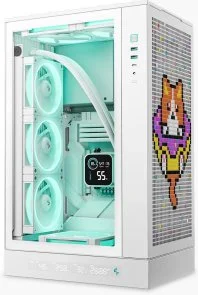 Фото: Корпус Deepcool CH270 Digital White with window (R-CH270-WHNDM0-G-1) № 3 | KTC