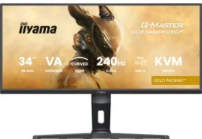 Фото: Монітор iiyama G-Master GCB3486WQSCP-B1 - 34" VA / 3440x1440 / 240 Гц / AMD FreeSync Premium / HAS № 2 | KTC