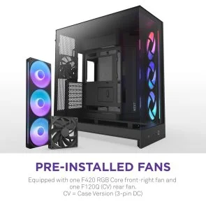 Фото: Корпус NZXT H9 Flow RGB Black with window (CM-H92FB-R1) № 8 | KTC