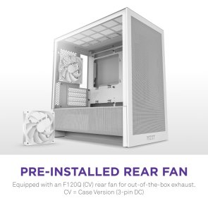 Корпус NZXT H3 Flow White with window (CC-H31FW-01)
