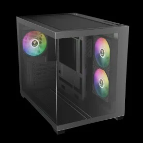 Фото: Корпус Gamdias Aura GC10M V2 ARGB Black with window (4711514503159) № 4 | KTC