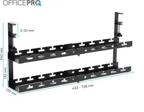 Фото: Органайзер для кабелів OfficePro CT690B № 5 | KTC