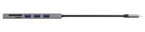 USB-хаб Trust Halyx Fast USB-C Hub Card reader (24191_TRUST)