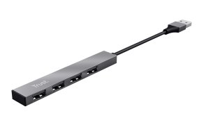 USB-хаб Trust Halyx Aluminium Silver (23786_TRUST)