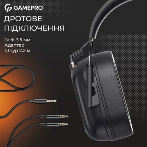 Гарнітура GamePro Genesis Hunter Black (HS1350B)