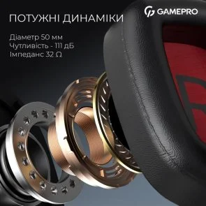 Фото: Гарнітура GamePro Asgard Valkyria Black (HSW249B) № 9 | KTC
