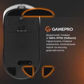 Миша GamePro Genesis Winner WL/BT/USB White (GM079W)
