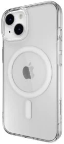 Фото: Чохол Monblan for Apple iPhone 15 - Crystal Series with Magnetic Ring Transparent (MMC15) № 2 | KTC