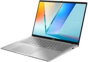 Фото: Ноутбук ASUS Vivobook S16 M3607GA-SH010 Cool Silver - 16" OLED 60 Гц / AMD Ryzen AI 7 / 445 / DDR5 16 ГБ / PCI-E SSD 512 ГБ / Radeon Graphics № 2 | KTC