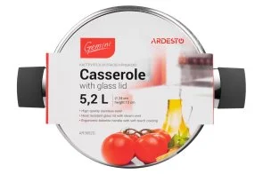 Фото: Каструля Ardesto Gemini Trento 5.2L (AR3652G) № 4 | KTC