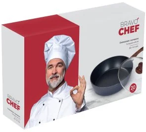 Фото: Сковорода Bravo Chef 20cm (BC-1101-20/L) № 3 | KTC