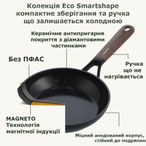 Сковорода GreenPan Eco Smartshape 28cm (CC006442-001)