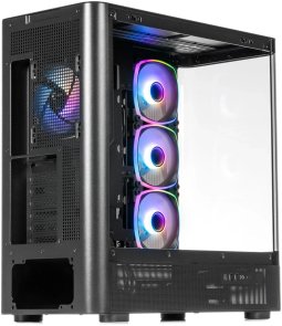 Корпус QUBE Masterforce Black with window (MASTERFORCE_GBNU3)