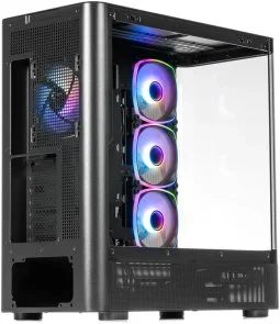 Фото: Корпус QUBE Masterforce Black with window (MASTERFORCE_GBNU3) № 9 | KTC