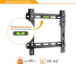 Фото: Кронштейн ITech PN2T Black № 6 | KTC