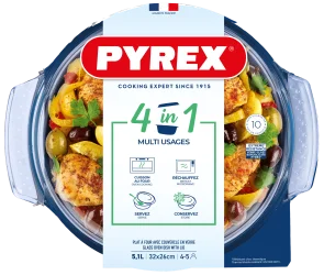 Фото: Каструля Pyrex 3.7L/1.4L (118A000/7643) № 2 | KTC
