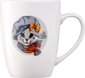 Фото: Чашка Ardesto Lovely cat 320ml White (AR3464) № 4 | KTC