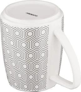 Фото: Чашка Ardesto Lamberto 360ml White/Grey (AR3051) № 5 | KTC