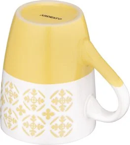 Фото: Чашка Ardesto Ornament 320ml Yellow/White (AR3045YW) № 5 | KTC