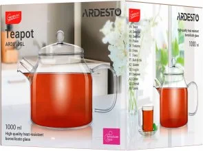 Фото: Заварник Ardesto 1000ml Clear (AR3010GL) № 5 | KTC
