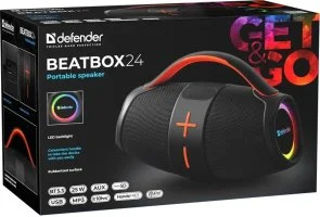 Фото: Портативна колонка Defender Beatbox 24 Black (65324) № 9 | KTC