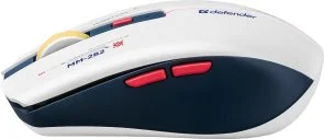 Фото: Миша Defender Dila MM-282 White/Blue (52282) № 5 | KTC