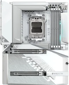Фото: Материнська плата Gigabyte X870 AORUS STEALTH ICE № 2 | KTC