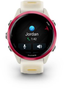 Смарт годинник Garmin Forerunner 570 - 42mm Raspberry Aluminum with Translucent Bone/Mango Band (010-02970-02)