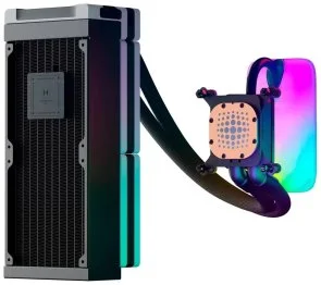 Фото: Система рідинного охолодження Hyte THICC Q60 (FAN-HYTE-Q60-BW) № 4 | KTC
