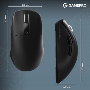 Миша GamePro Asgard Thor WL/BT/USB Black (GM023B)