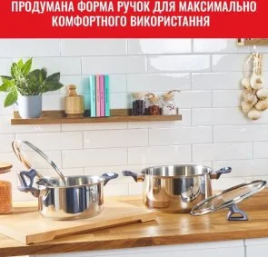 Фото: Набір змішаний Tefal Daily Cook 1.5L/ 2L/ 2.9L/ 5L 8pcs (G712S855) № 11 | KTC