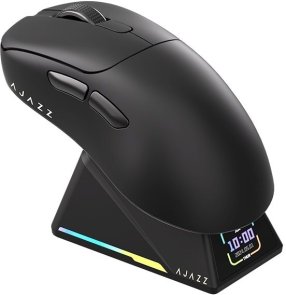Миша Ajazz AJ179 Apex WL/BT/USB Black (AJM179-A-B)