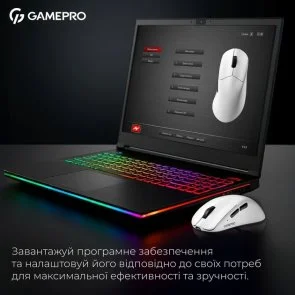 Фото: Миша GamePro Asgard Surt WL/BT/USB White (GM017W) № 9 | KTC