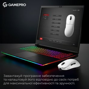 Миша GamePro Genesis Asgard Loki WL/USB White (GM022W)