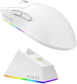 Фото: Миша Ajazz AJ139 V2 MC WL/BT/USB White (AJ139-V2-MC-W) № 4 | KTC