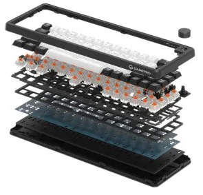 Фото: Клавіатура GamePro Asgard Valhalla MK210B Pro RGB WL/BT/USB Black № 3 | KTC
