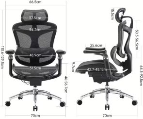 Крісло SIHOO Doro C300 Pro Black (DORO-C300-PRO-M101)