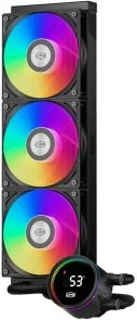 Фото: Система рідинного охолодження PCCooler DA360 Pro ARGB Display Black (DC360Pro-BKAWXY-GL) № 2 | KTC