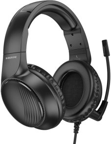 Гарнітура BOROFONE BO109 Bountiful Black (6941991117077)