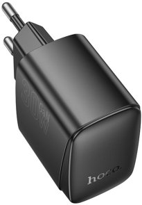 Зарядний пристрій Hoco CS61A Bright QC3.0 PD 30W Black (6942007638425)
