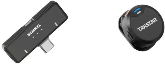 Радіосистема Takstar V2 Dual Wireless Video Microphone with adapter cable (90403864)