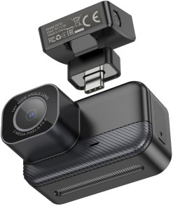 Відеореєстратор Hoco DV10 mini screen dashcam Black (6942007638630)