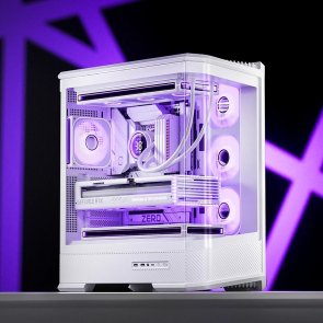 Корпус Jonsbo D400 White with window