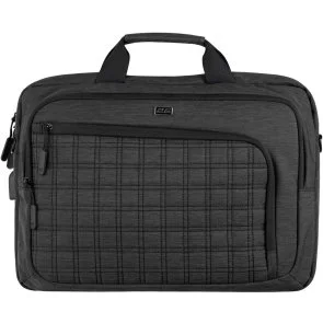 Фото: Сумка для ноутбука 2E CBN9198BK CrossSquares Black (2E-CBN9198BK) № 3 | KTC