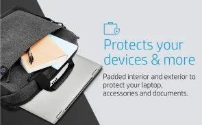 Фото: Сумка для ноутбука HP Renew Travel Grey (2Z8A4AA) № 5 | KTC