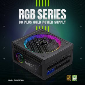 Блок живлення Gamemax 1050W RGB 1050G