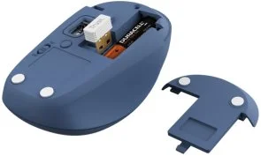 Фото: Миша Trust Yvi Plus Silent Wireless Blue (25514) № 4 | KTC