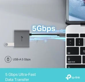 Фото: USB-хаб TP-Link UH3020C 3in1 № 5 | KTC